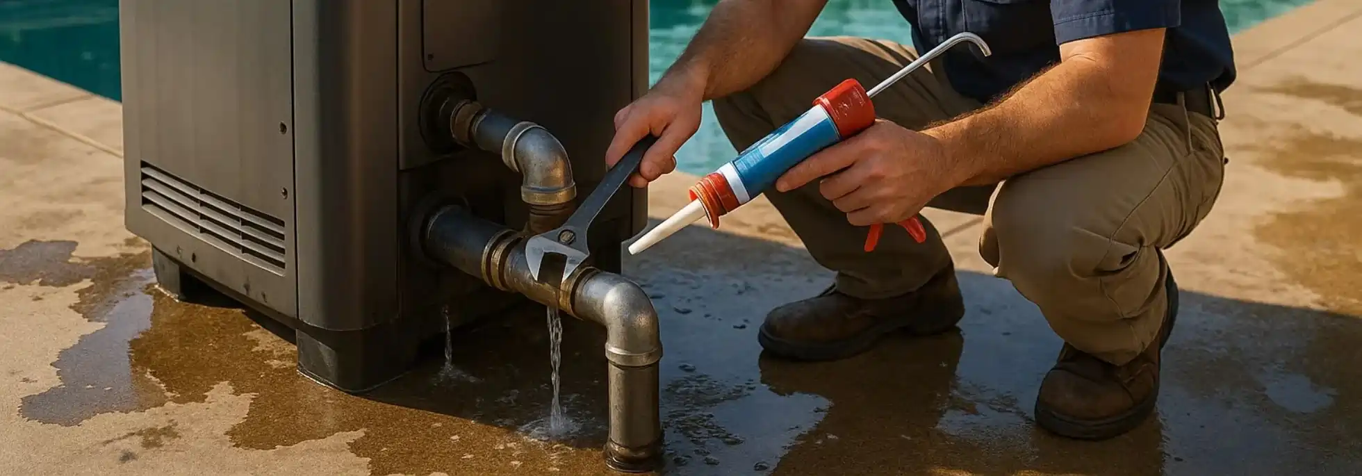  Pool Heater Leak Repair - HVAC Markham