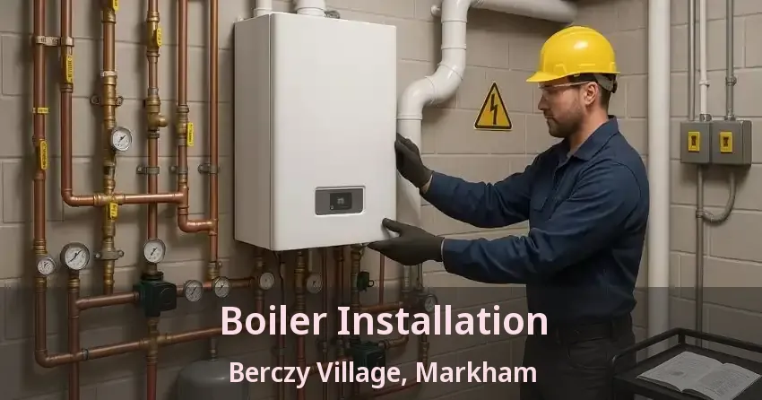 Boiler Installation Berczy Village, Markham - ON