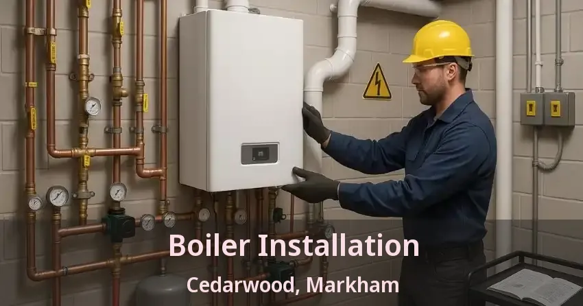 Boiler Installation Cedarwood, Markham - ON
