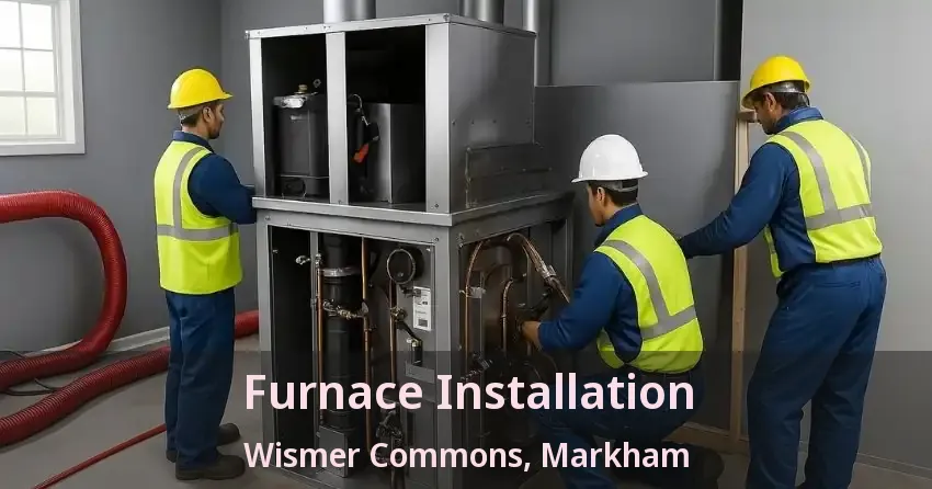 Furnace Installation Wismer Commons, Markham - ON