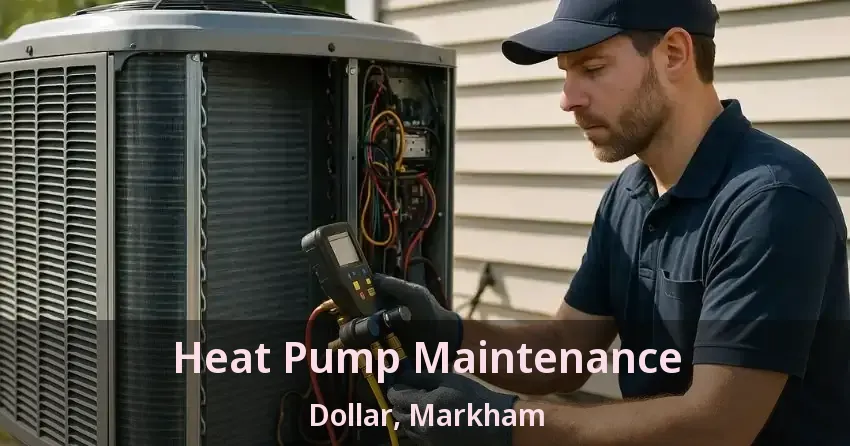 Heat Pump Maintenance Dollar, Markham - ON