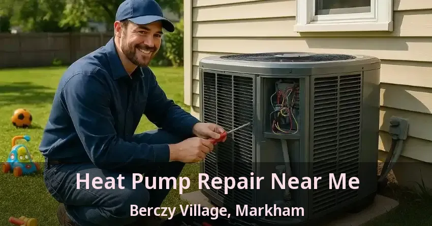 Heat Pump Repair Near Me Berczy Village, Markham - ON