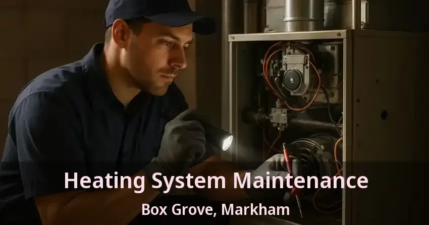 Heating System Maintenance Box Grove, Markham - ON