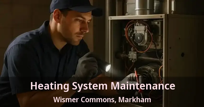 Heating System Maintenance Wismer Commons, Markham - ON