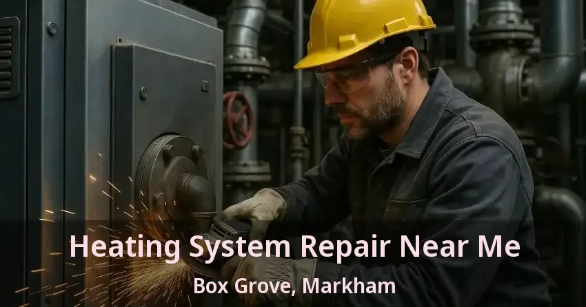 Heating System Repair Near Me Box Grove, Markham - ON