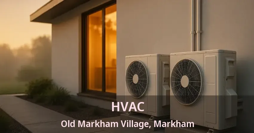 HVAC Old Markham Village, Markham - ON