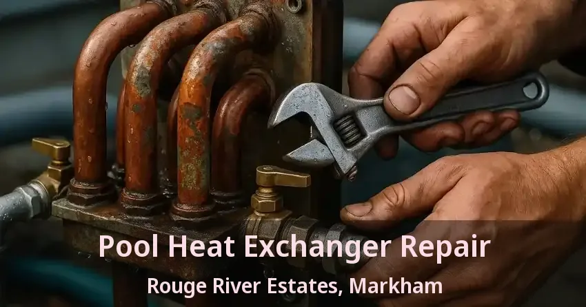 Pool Heat Exchanger Repair Rouge River Estates, Markham - ON