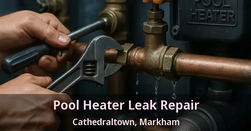 Pool Heater Leak Repair Cathedraltown, Markham - ON