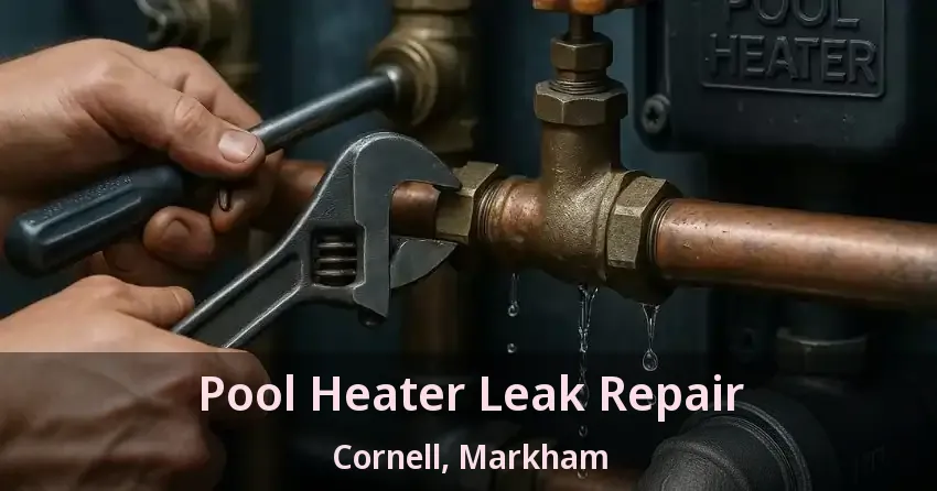 Pool Heater Leak Repair Cornell, Markham - ON