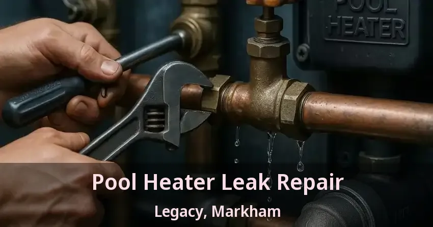 Pool Heater Leak Repair Legacy, Markham - ON
