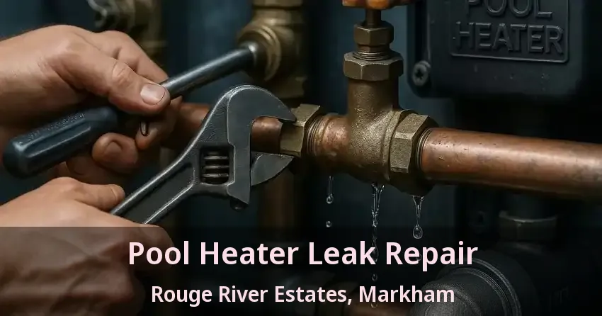 Pool Heater Leak Repair Rouge River Estates, Markham - ON