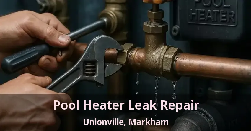Pool Heater Leak Repair Unionville, Markham - ON