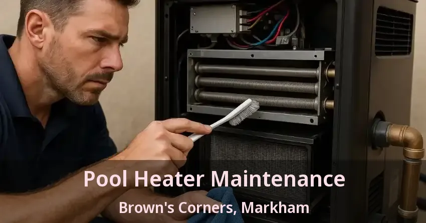 Pool Heater Maintenance Brown's Corners, Markham - ON
