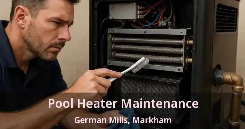 Pool Heater Maintenance German Mills, Markham - ON
